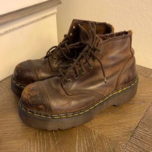 🇬🇧 Vintage steel toe Dr. Martens England boots